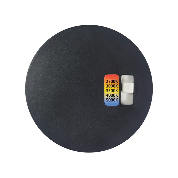 Nora NOXLV-4R2TW 4" Onyx 11W LED Round Retrofit Baffle, 5CCT Selectable, 12V, White Finish