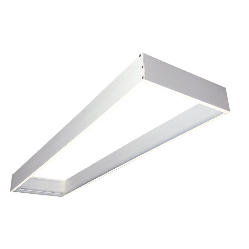 Nora NPDBL-14DDFK Surface Mounting Frame for 1'x4' LED Backlit Panels with Emergency