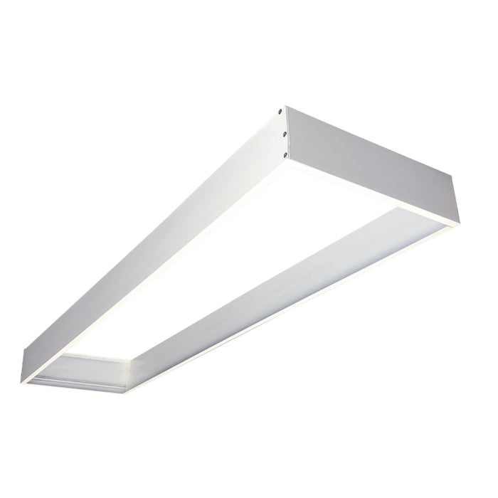 Nora NPDBL-14DDFK Surface Mounting Frame for 1'x4' LED Backlit Panels with Emergency
