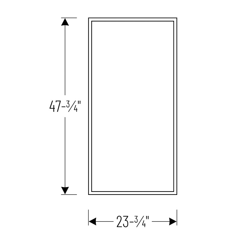 Nora NPDBL-E24/50W 2' x 4' 45W LED Backlit Panel, 5000K, 5700 Lumens, 120-347V