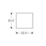 Nora NPDBL-E22/334W 2' x 2' 30W LED Backlit Panel, 3CCT Selectable, 3500 Lumens, 120-347V