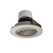 Nora NPR-4RC 4" Pearl 12W LED Round Adjustable Cone Retrofit, 1250 Lumens, 120V - Haze / White