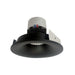 Nora NPR-4RNBCDX 4" Pearl 12W LED Round Bullnose Retrofit, Comfort Dim, 950 Lumens, 120V - Black