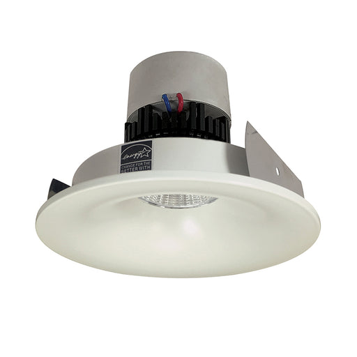 Nora NPR-4RNBCDX 4" Pearl 12W LED Round Bullnose Retrofit, Comfort Dim, 950 Lumens, 120V - White