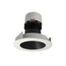 Nora NPR-4RNDC 4" Pearl 12W LED Round Retrofit Reflector with Round Aperture, 1200 Lumens, 120V - Black / White