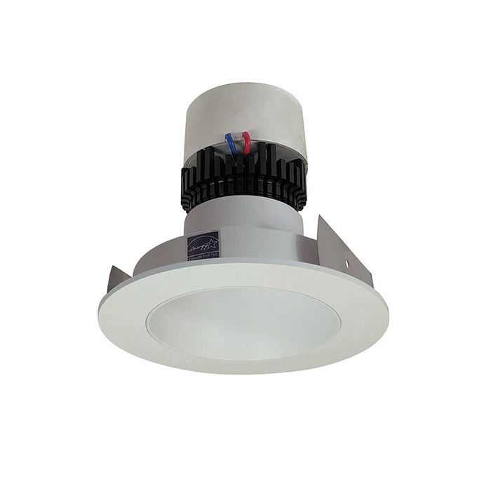 Nora NPR-4RNDC 4" Pearl 12W LED Round Retrofit Reflector with Round Aperture, 1200 Lumens, 120V - White / White