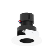 Nora NPR-4RPHA 4" Pearl 10W LED Round Adjustable Pinhole Retrofit, 950 Lumens, 120V - Black / Matte Powder White