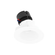 Nora NPR-4RSLACDX 4" Pearl 10W LED Round Adjustable Slot Retrofit,  Comfort Dim, 600 Lumens, 120V - Matte Powder White