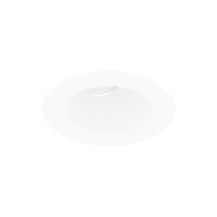 Nora NPR-4RSLACDX 4" Pearl 10W LED Round Adjustable Slot Retrofit,  Comfort Dim, 600 Lumens, 120V - Matte Powder White