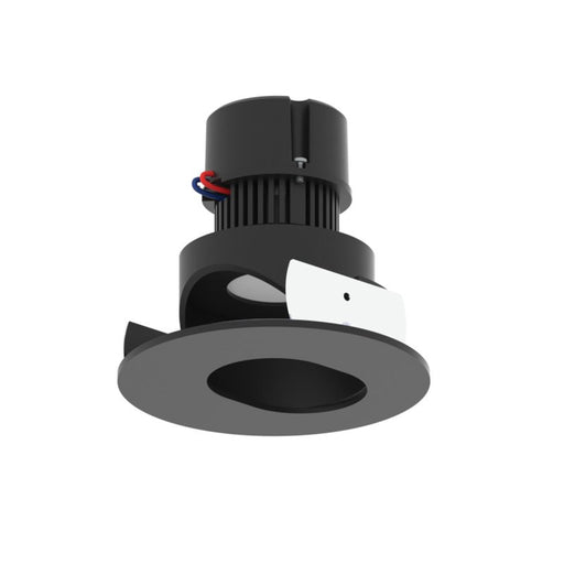 Nora NPR-4RSL 4" Pearl 10W LED Round Adjustable Slot Aperture Retrofit, 950 Lumens, 120V - Black / Black