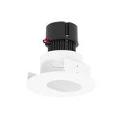 Nora NPR-4RSL 4" Pearl 10W LED Round Adjustable Slot Aperture Retrofit, 950 Lumens, 120V - Matte Powder White