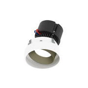 Nora NPR-4RTLACDX 4" Pearl 10W LED Round Trimless Adjustable Retrofit, Comfort Dim, 700 Lumens, 120V - Champagne Haze Adjustable / Bright White Reflector