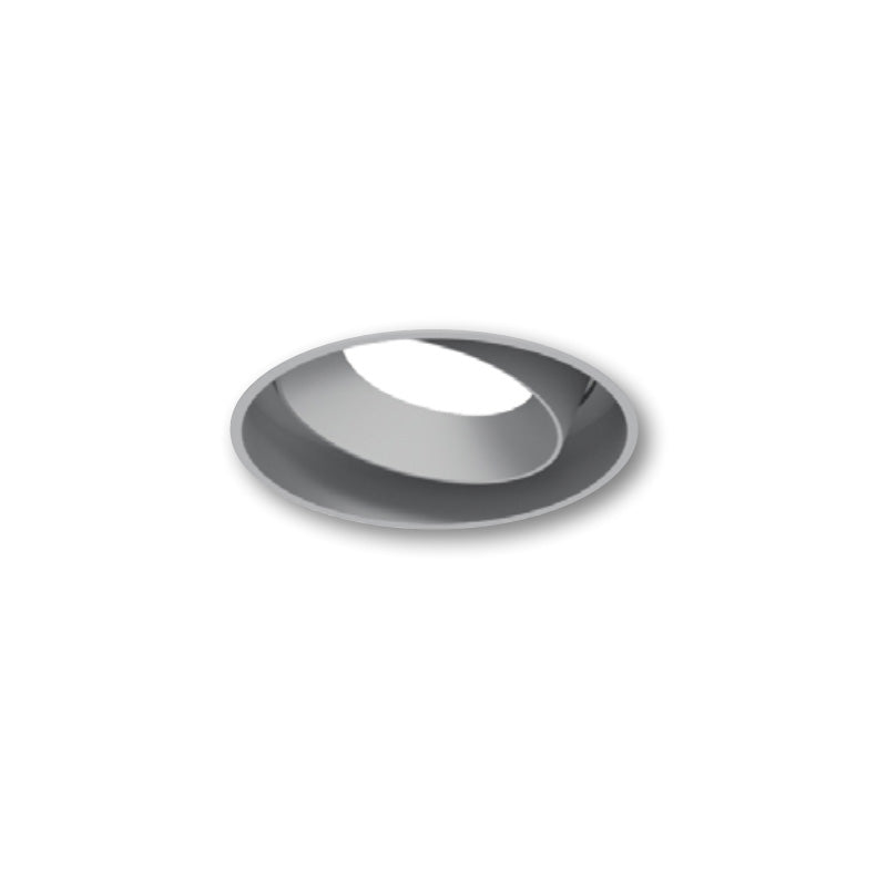 Nora NPR-4RTLACDX 4" Pearl 10W LED Round Trimless Adjustable Retrofit, Comfort Dim, 700 Lumens, 120V - Haze Adjustable / Warm White Reflector