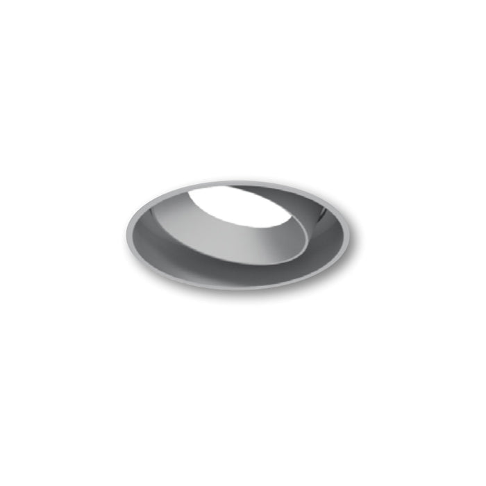 Nora NPR-4RTLACDX 4" Pearl 10W LED Round Trimless Adjustable Retrofit, Comfort Dim, 700 Lumens, 120V - Haze Adjustable / Warm White Reflector