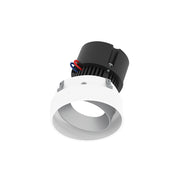 Nora NPR-4RTLACDX 4" Pearl 10W LED Round Trimless Adjustable Retrofit, Comfort Dim, 700 Lumens, 120V - Haze Adjustable / Bright White Reflector