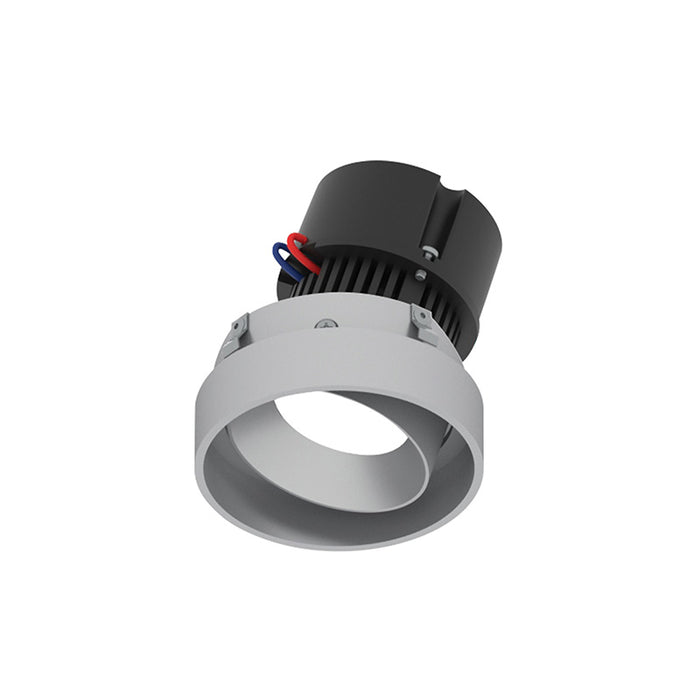 Nora NPR-4RTLACDX 4" Pearl 10W LED Round Trimless Adjustable Retrofit, Comfort Dim, 700 Lumens, 120V - Haze
