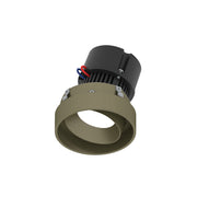 Nora NPR-4RTLA 4" Pearl 10W LED Round Trimless Adjustable Retrofit, 1150 Lumens, 120V - Champagne Haze