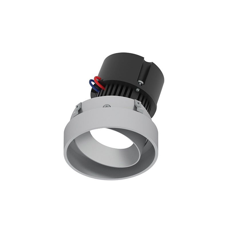 Nora NPR-4RTLA 4" Pearl 10W LED Round Trimless Adjustable Retrofit, 1150 Lumens, 120V - Haze