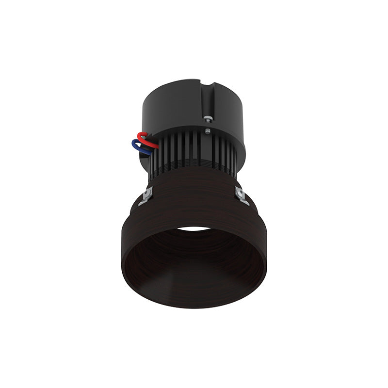 Nora NPR-4RTLNDC 4" Pearl 10W LED Round Trimless Retrofit Downlight, 1150 Lumens, 120V - Bronze