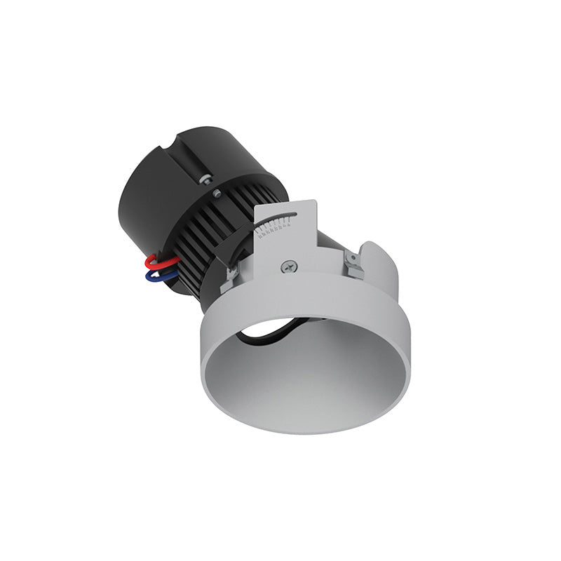 Nora NPR-4RTSLA 4" Pearl 10W LED Round Trimless Adjustable Slot Retrofit, 1050 Lumens, 120V - Haze