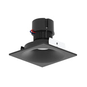 Nora NPR-4SNB 4" Pearl 10W LED Square Bullnose Retrofit, 1250 Lumens, 120V - Black