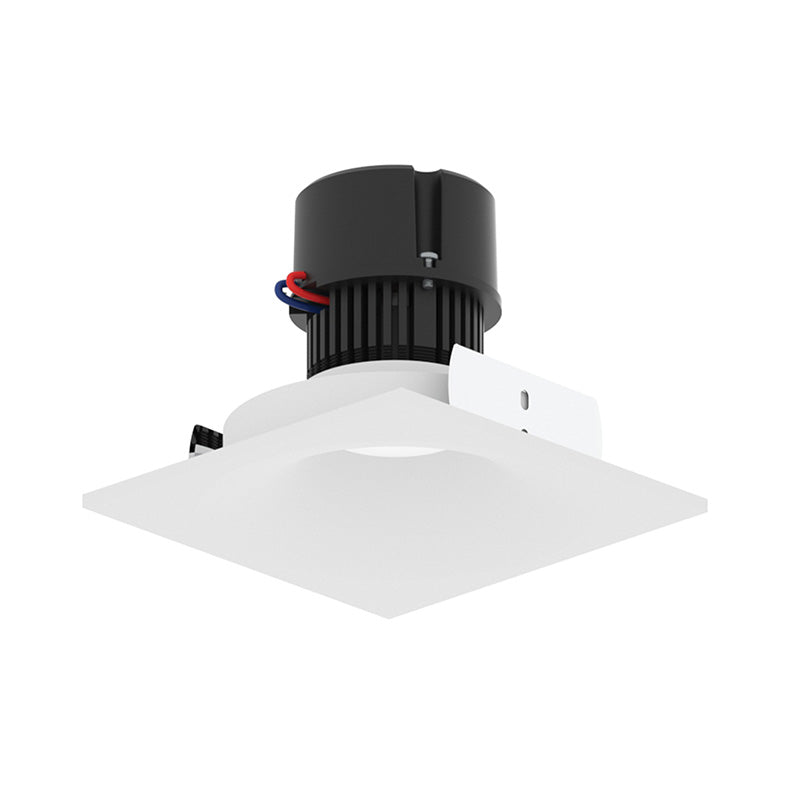 Nora NPR-4SNB 4" Pearl 10W LED Square Bullnose Retrofit, 1250 Lumens, 120V - Warm White