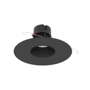 Nora NPR-56RNDCCDX 5"/6" Pearl 10W LED Round Retrofit Reflector with Round Aperture, Comfort Dim, 700 Lumens, 120V - Black