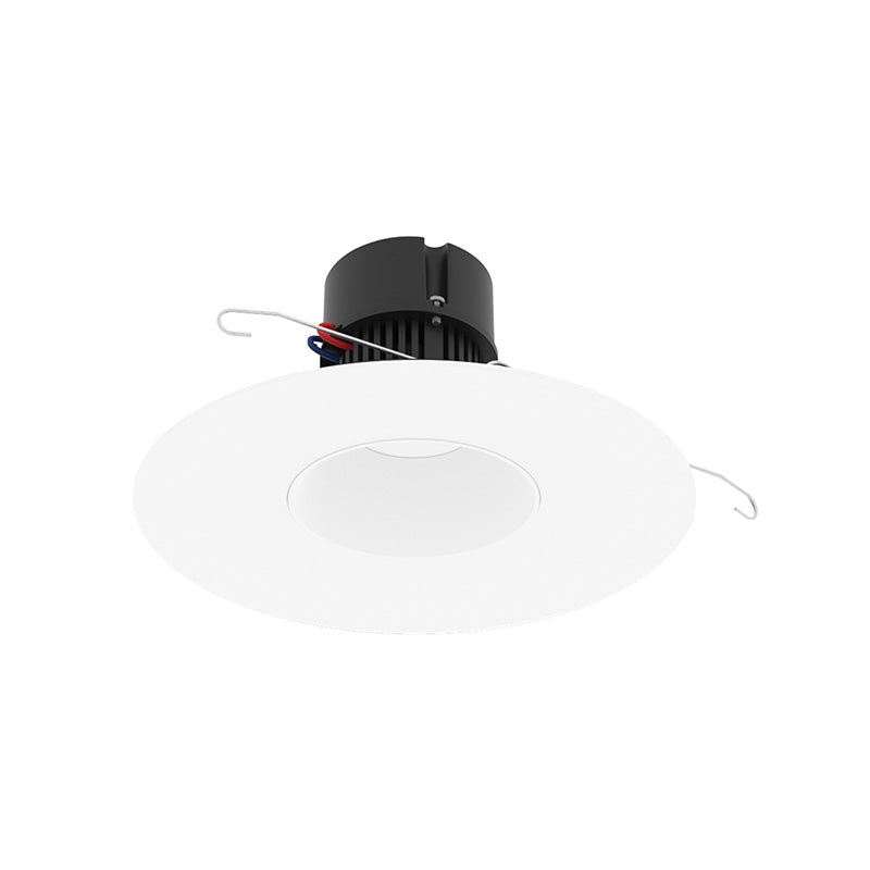 Nora NPR-56RNDC 5"/6" Pearl 10W LED Round Retrofit Reflector with Round Aperture, 1150 Lumens, 120V - Bright White