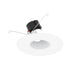 Nora NPR-56RSLA 5"/6" Pearl 10W LED Round Adjustable Slot Retrofit, 1000 Lumens, 120V - Bright White
