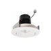 Nora NPRLV-4RC 4" Pearl 11W LED Round Adjustable Cone Retrofit, 1200 Lumens, 12V - White / White