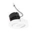 Nora NPRLV-4RGCDX 4" Pearl 10W LED Round Adjustable Gimbal Retrofit, Comfort Dim, 600 Lumens, 12V - Bright White