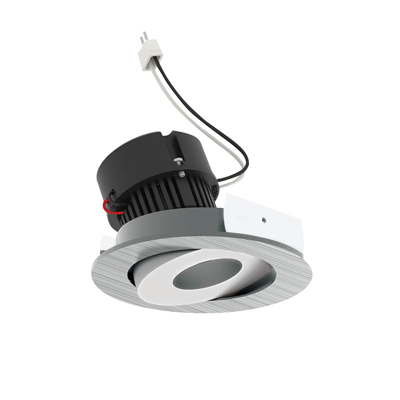 Nora NPRLV-4RG 4" Pearl 10W LED Round Adjustable Gimbal Retrofit, 1050 Lumens, 12V