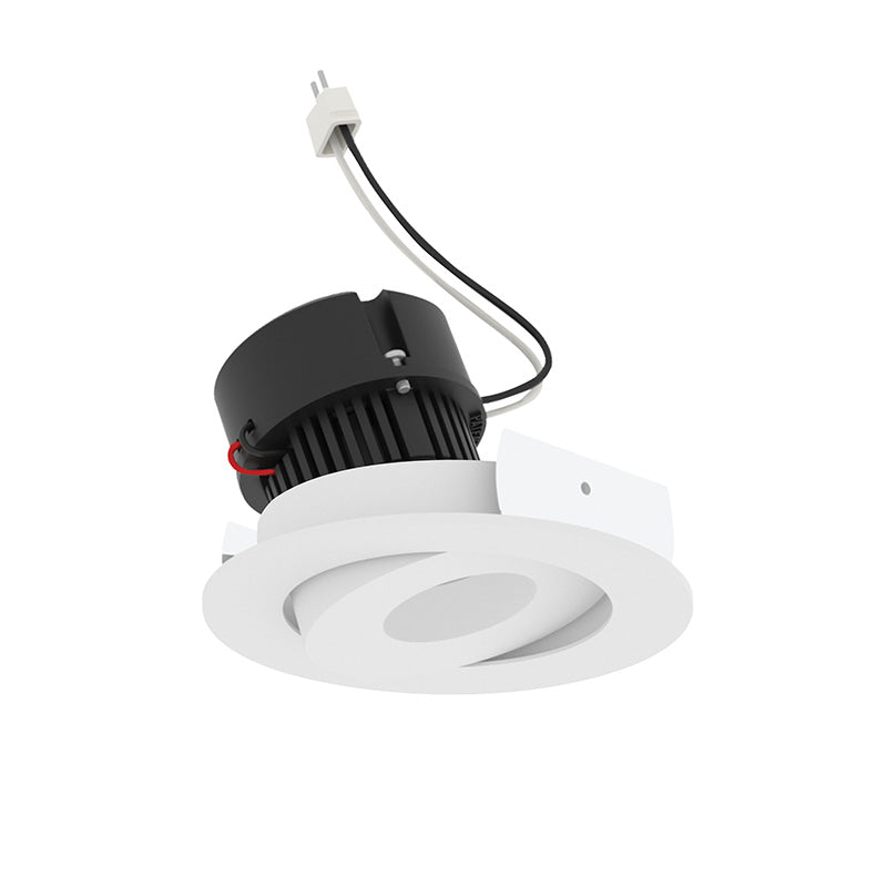 Nora NPRLV-4RG 4" Pearl 10W LED Round Adjustable Gimbal Retrofit, 1050 Lumens, 12V
