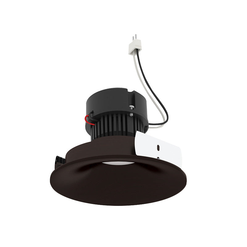Nora NPRLV-4RNB 4" Pearl 10W LED Round Bullnose Retrofit, 1250 Lumens, 12V - Bronze