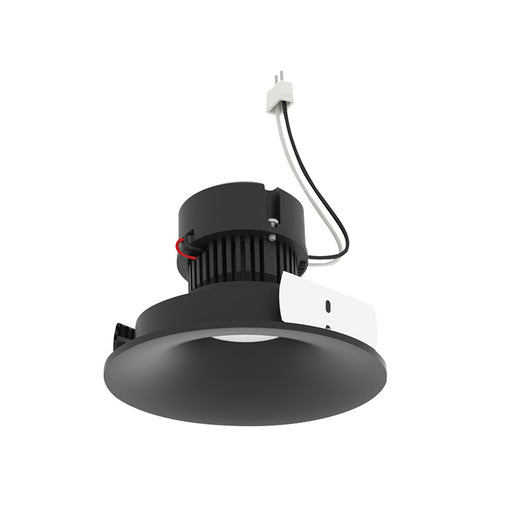 Nora NPRLV-4RNBCDX 4" Pearl 10W LED Round Bullnose Retrofit, Comfort Dim, 750 Lumens, 12V - Black