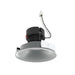 Nora NPRLV-4RNBCDX 4" Pearl 10W LED Round Bullnose Retrofit, Comfort Dim, 750 Lumens, 12V - Natural Metal