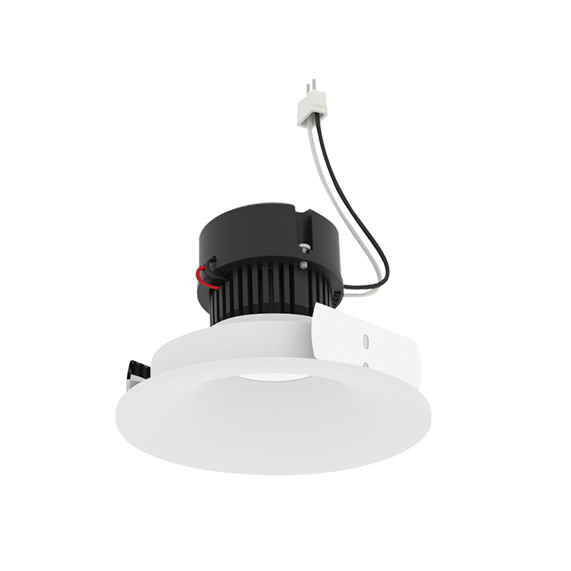 Nora NPRLV-4RNBCDX 4" Pearl 10W LED Round Bullnose Retrofit, Comfort Dim, 750 Lumens, 12V - Warm White