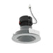 Nora NPRLV-4RNDC 4" Pearl 10W LED Round Retrofit Reflector with Round Aperture, 1150 Lumens, 12V - Natural Metal Reflector / Natural Metal Flange
