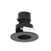 Nora NPRLV-4RPHA 4" Pearl 10W LED Round Adjustable Pinhole Retrofit, 950 Lumens, 12V - Black / Black