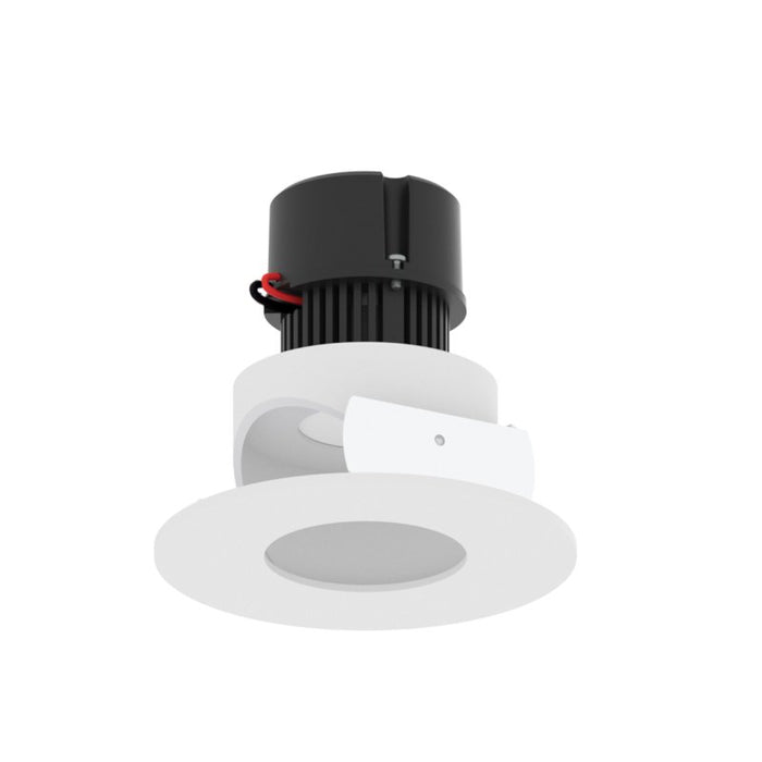 Nora NPRLV-4RPHA 4" Pearl 10W LED Round Adjustable Pinhole Retrofit, 950 Lumens, 12V - White / White