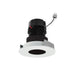 Nora NPRLV-4RPH 4" Pearl 10W LED Round Fixed Pinhole Retrofit, 950 Lumens, 12V - Black / Matte Powder White