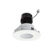 Nora NPRLV-4RPH 4" Pearl 10W LED Round Fixed Pinhole Retrofit, 950 Lumens, 12V - Matte Powder White