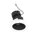 Nora NPRLV-4RSLA 4" Pearl 10W LED Round Adjustable Slot Retrofit, 1050 Lumens, 12V - Black / Matte Powder White