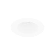Nora NPRLV-4RSLA 4" Pearl 10W LED Round Adjustable Slot Retrofit, Comfort Dim, 600 Lumens, 12V - Matte Powder White