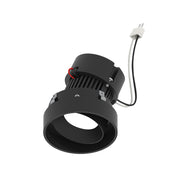 Nora NPRLV-4RTLA 4" Pearl 10W LED Round Trimless Adjustable Retrofit, 1150 Lumens, 12V - Black
