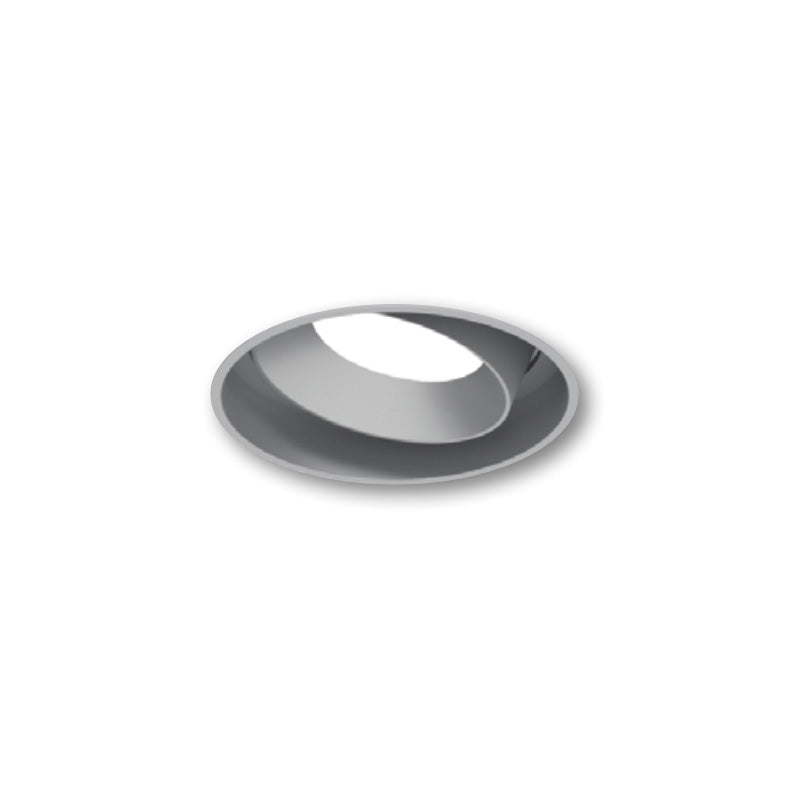 Nora NPRLV-4RTLA 4" Pearl 10W LED Round Trimless Adjustable Retrofit, 1150 Lumens, 12V - Haze Adjustable / Warm White Reflector