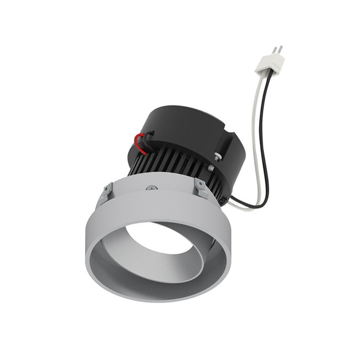 Nora NPRLV-4RTLA 4" Pearl 10W LED Round Trimless Adjustable Retrofit, 1150 Lumens, 12V - Haze