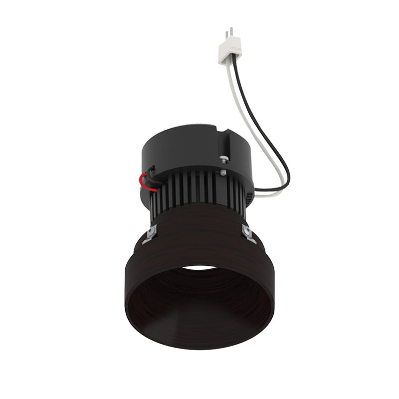 Nora NPRLV-4RTLNDC 4" Pearl 10W LED Round Trimless Retrofit Downlight, 1150 Lumens, 12V - Bronze