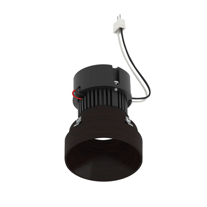 Nora NPRLV-4RTLNDC 4" Pearl 10W LED Round Trimless Retrofit Downlight, 1150 Lumens, 12V - Bronze