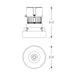 Nora NPRLV-4RTLNDC 4" Pearl 10W LED Round Trimless Retrofit Downlight, 1150 Lumens, 12V